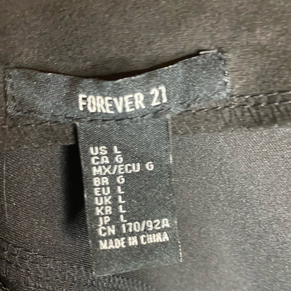 Black Forever21 Overall Dress - Picture 4 of 4